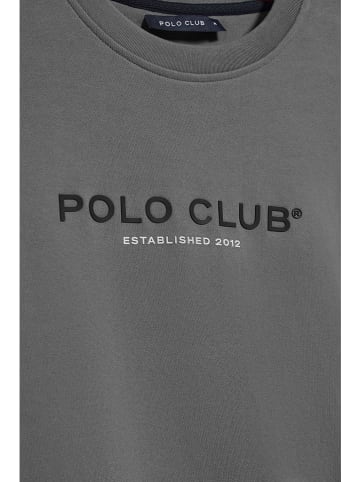Polo Club Sweatshirt in Grau