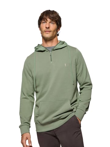 Polo Club Hoodie in Grün