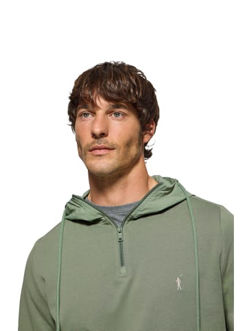 Polo Club Bluza w kolorze zielonym