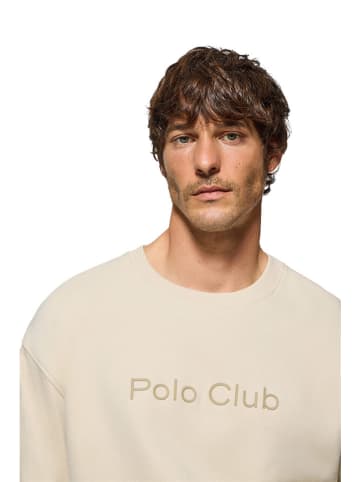 Polo Club Bluza w kolorze beżowym