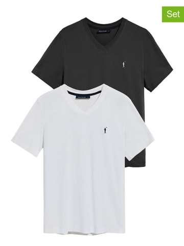 Polo Club 2-delige set: shirts zwart/wit