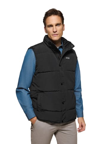 Polo Club Doorgestikte bodywarmer zwart