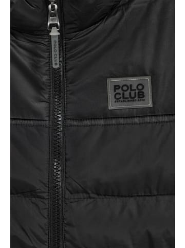 Polo Club Doorgestikte bodywarmer zwart