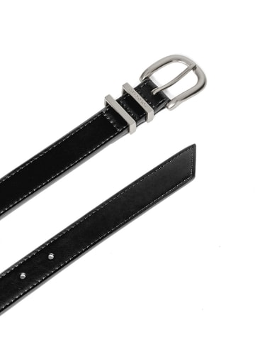 Polo Club Leder-Gürtel in Schwarz