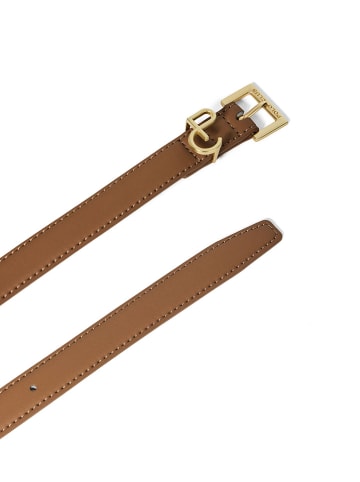 Polo Club Leren riem lichtbruin