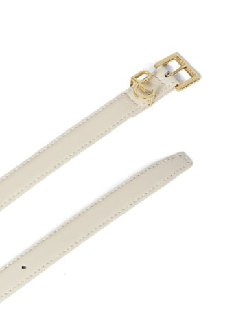Polo Club Leren riem crème