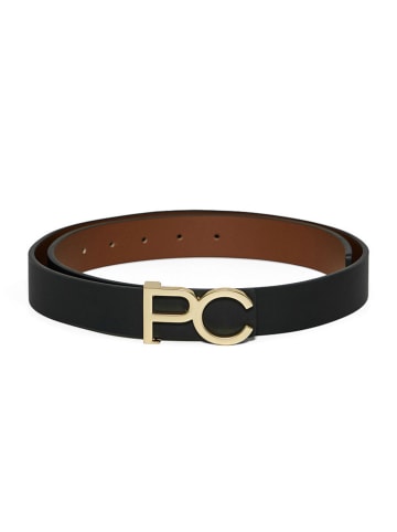 Polo Club Omkeerbare leren riem zwart/bruin
