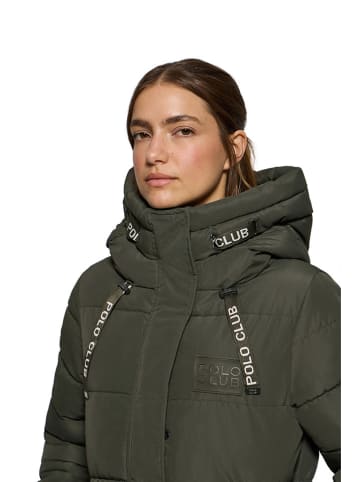 Polo Club Steppmantel in Khak