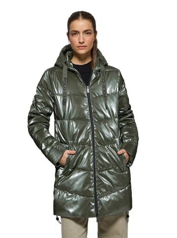 Polo Club Steppmantel in Khaki