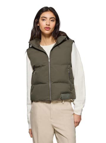 Polo Club Doorgestikte bodywarmer kaki