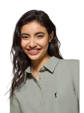 Polo Club Hemd - Slim fit - in Grau