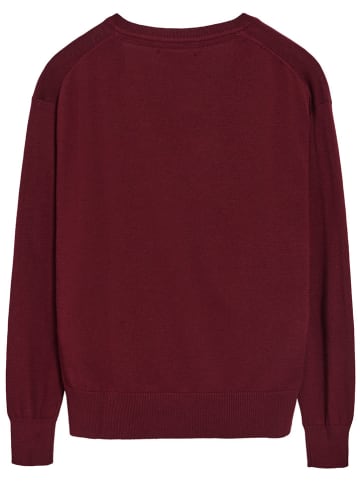 Polo Club Pullover in Dunkelrot
