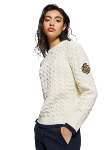 Polo Club Sweter w kolorze kremowym