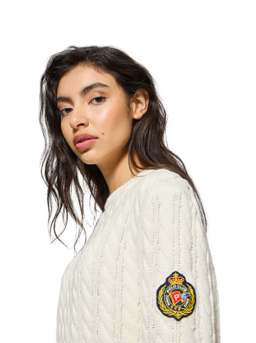 Polo Club Sweter w kolorze kremowym
