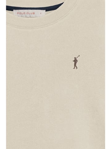 Polo Club Sweatshirt in Beige