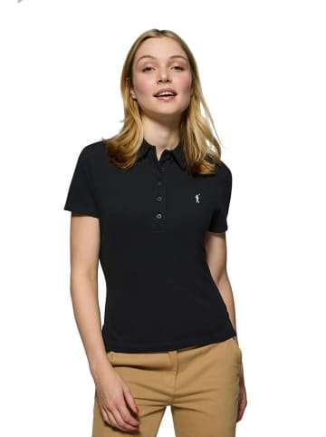 Polo Club Poloshirt in Schwarz