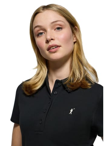 Polo Club Poloshirt in Schwarz
