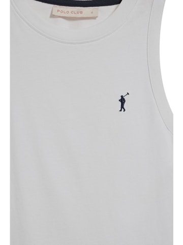 Polo Club Top in Weiß