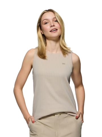 Polo Club Top in Beige
