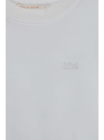 Polo Club Shirt in Weiß