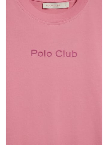 Polo Club Koszulka w kolorze jasnoróżowym