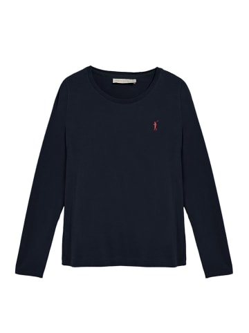 Polo Club Longsleeve in Dunkelblau