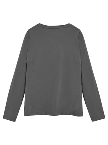 Polo Club Longsleeve in Grau