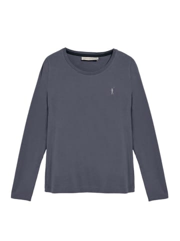 Polo Club Longsleeve in Blau