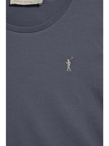 Polo Club Longsleeve in Blau
