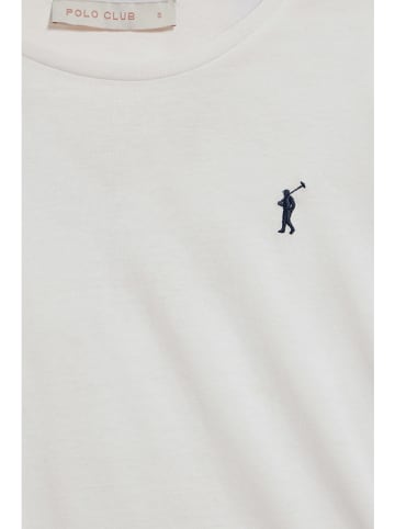 Polo Club Longsleeve in Creme