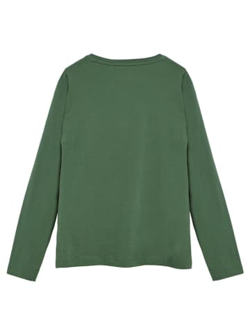 Polo Club Longsleeve in Grün