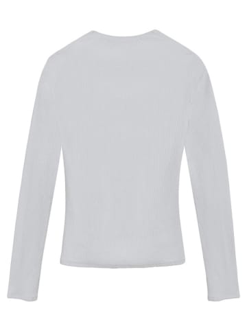 Polo Club Longsleeve in Weiß