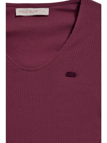 Polo Club Longsleeve bordeaux