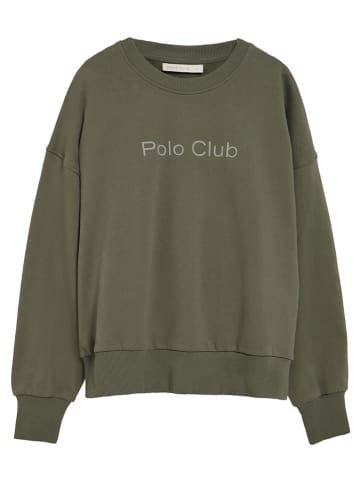 Polo Club Sweatshirt in Khaki