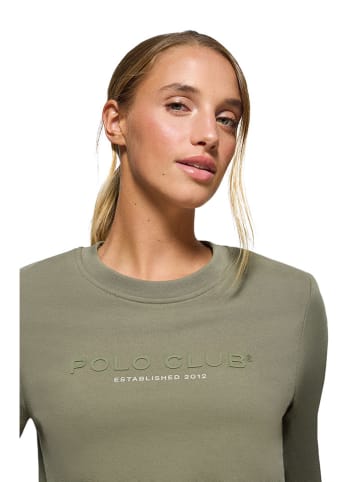 Polo Club Sweatshirt in Salbei