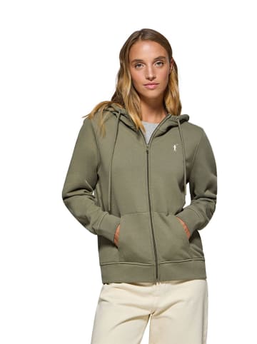 Polo Club Sweatjacke in Khaki