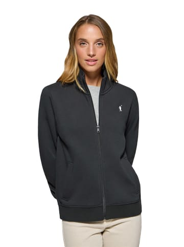 Polo Club Sweatjacke in Schwarz