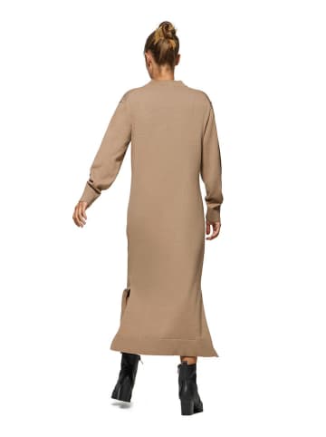 Polo Club Strickkleid in Hellbraun