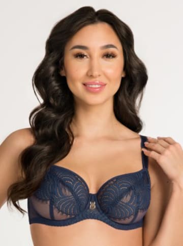 Gorsenia Bügel-BH in Schwarz/ Rosa