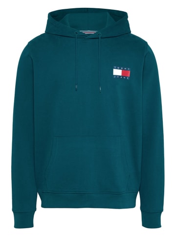 TOMMY JEANS Hoodie petrol