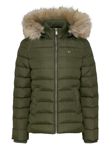 TOMMY JEANS Winterjacke in Khaki