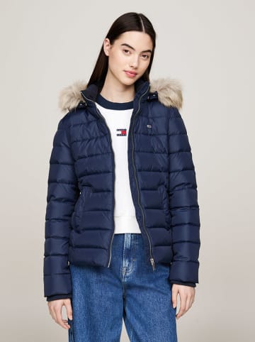 TOMMY JEANS Kurtka zimowa w kolorze granatowym