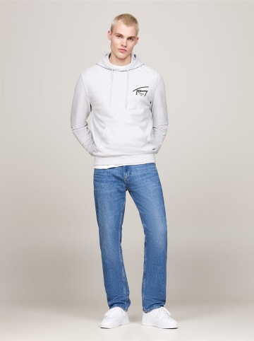 TOMMY JEANS Hoodie in Hellgrau