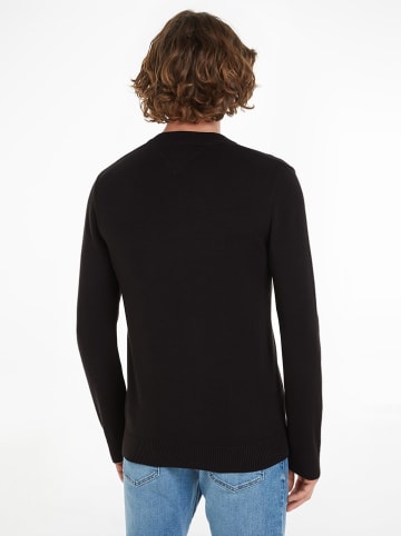 TOMMY JEANS Pullover in Schwarz