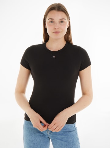 TOMMY JEANS Koszulka w kolorze czarnym