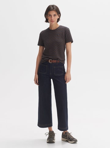 OPUS Shirt zwart/bruin