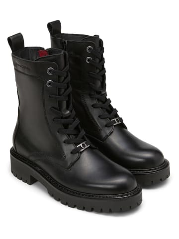 Marc O'Polo Shoes Leren boots zwart