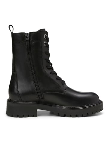 Marc O'Polo Shoes Skórzane botki w kolorze czarnym