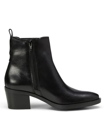 Marc O'Polo Shoes Skórzane botki w kolorze czarnym