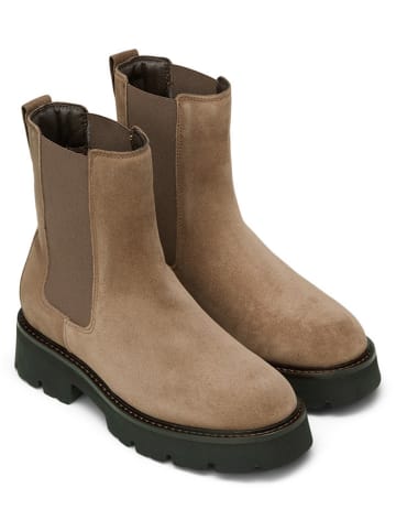Marc O'Polo Shoes Leren chelseaboots beige
